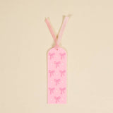 Bows Pink Acrylic Bookmark