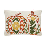 Fall Folk Pumpkin Lumbar Hook Pillow
