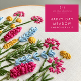 Meadow in Happy Day Beginner Embroidery Kit -