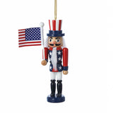American Flag Nutcracker Ornament