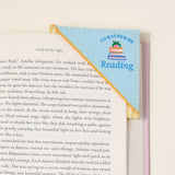 I'd Rather Be Reading Corner Keeper Fabric Bookmark