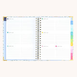 2026-2027 Pineapple Charm Spiral Weekly Simplified Planner