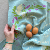 Come Thou Fount Hymn Tea Towel