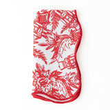 Nutcracker Toile Scalloped Dinner Napkin