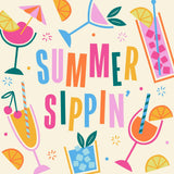 Summer Sippin Bev Napkins