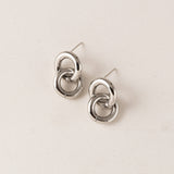 Linx Earrings | Gold 20 mm Drop Earrings | Statement Piece