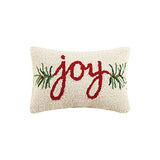 Joy Holly Hook Pillow