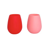 Cherry + Blush Fegg Silicone Unbreakable Glasses