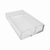 Clear Acrylic Guest Towel Tray