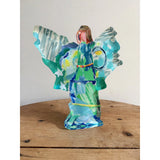 Lauren Dunn Green Good News Angel Acrylic Block