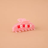 Ho Ho Ho Word Up Claw Clip