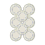 Pembroke Floral 7" Paper Dessert Plate