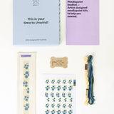 Blueberries Key Fob Needlepoint Kit