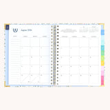 2026-2027 Pineapple Charm Spiral Weekly Simplified Planner