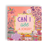 Mahjong "Can I Use a Joker?" Orange Bev Napkin