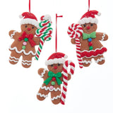 Gingerbread Man Claydough Ornament