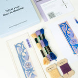 Bluebell Bookmark Needlepoint Kit