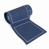 Solid Mystic Blue Cotton Cocktail Napkins