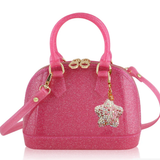 Cate in Hot Pink Sparkle: Charming Addition