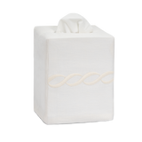 Greenwich Linen Chain Tissue Box Cover