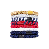 Americana Grab & Go Ponytail Holders - Set of Eight