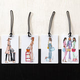 "Tori" luggage tag