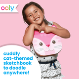 Carry Along Cat Sketchbook 9" x 7" - 60 Sheets