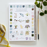 Spring watercolor workbook