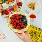 Multicolored Floral Paper Plates