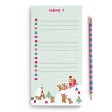 Sleigh It Gingerbread Market List Notepad