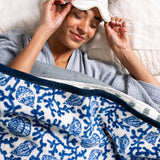 Coral & Shell Blanket