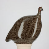 Black Spotted Grey Guinea Fowl