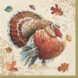 Rustic Turkey Lunch Napkin