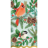 Snow Day Birds Guest Towel Napkin