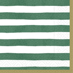 Bold Strokes-Green Beverage Napkin