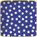 Spot On-Navy Paper Dinner Plate