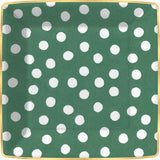 Spot On-Green Paper Dinne Plate