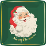 Classic Santa Paper Dessert Plate