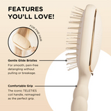 Detangler Hair Brush for Fine Hair Tan