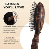 Detangler Hair Brush for Medium Hair Tortoise