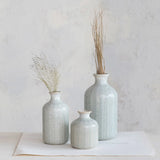 Grey Stoneware Vase