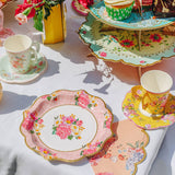 Pretty Floral Plates