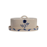Butter Dish with Flower