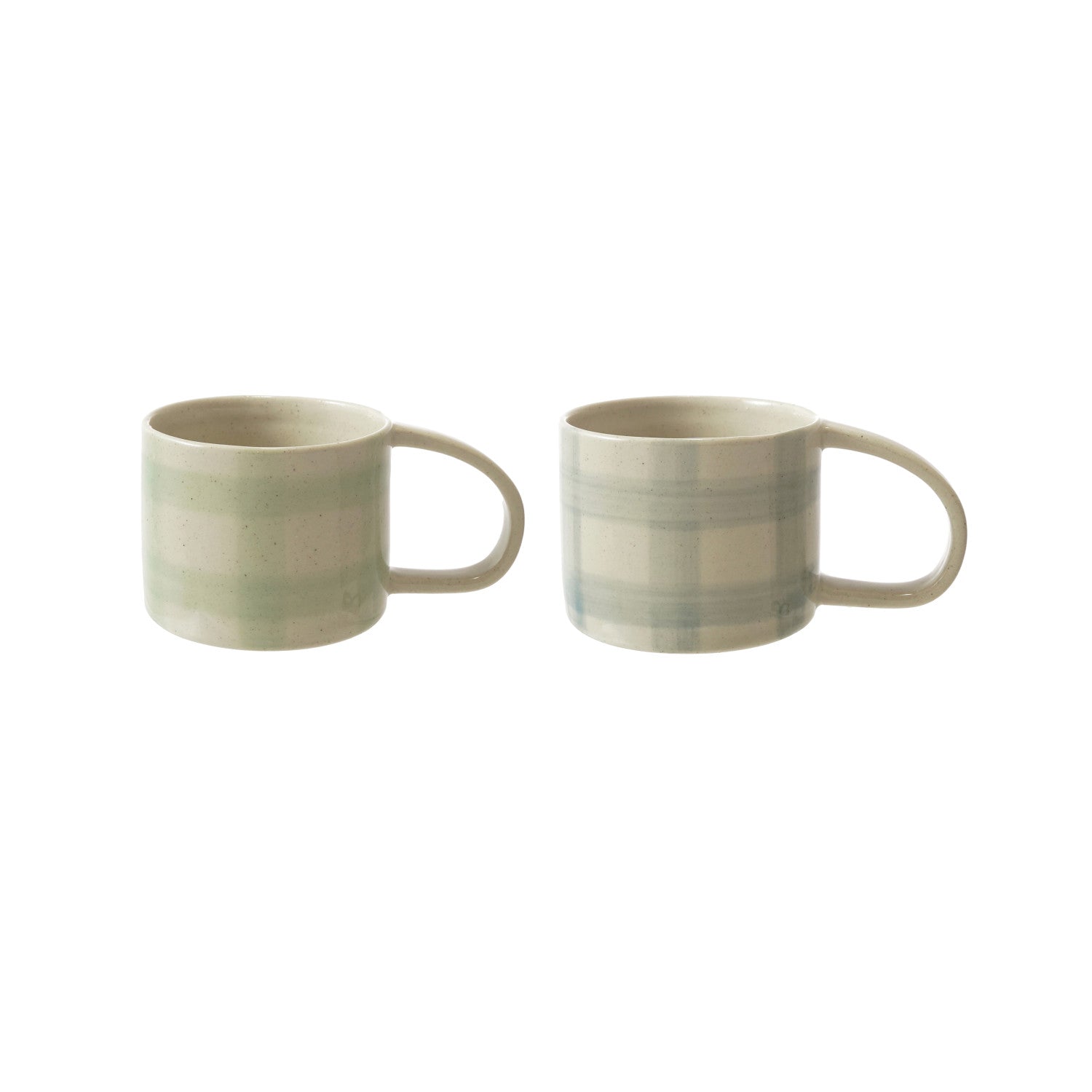 12 oz. Hand-Painted Stoneware Mug, Reactive Glaze, 2 Colors (Each One Will Vary)