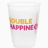 Double Happiness Frosted Cups