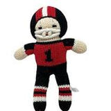 Football Player Knit Doll