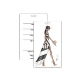 "Tori" luggage tag
