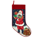 Santa w/Toys Stocking
