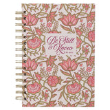 Journal Wirebound Pink Be Still & Know Ps. 46:10