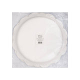 Pembroke Cream with Blue Edge 12" Paper Plate
